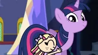 Emily Hugging Her Adopted Mother Twilight Sparkle 👧🏼🤗💜💗🦄✨️