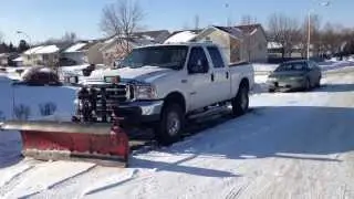 7.3L Powerstroke Cold Start -38 Degrees Unplugged