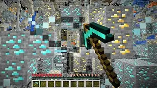 Minecraft UHC but all STONE is GLASS
