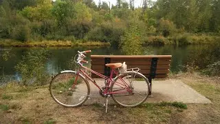 short afternoon bike ride to the river