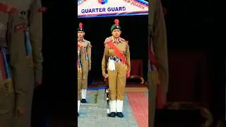 NCC girl cadet general sir visit || Indian army general Sahab visit #ncccamp #militarytraining