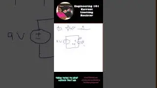 #Engineering101: #Current Limiting Resistor #NoireSTEMinist #EngineeringProfessor #HillmanTok