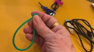 Tight up ur canes Resusable silicone Magnetic Cable ties
