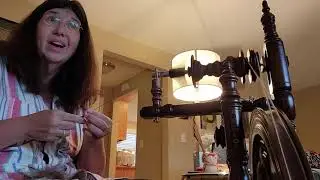 Morning Coffee and Crafting With Tina episode 96: Spin Together