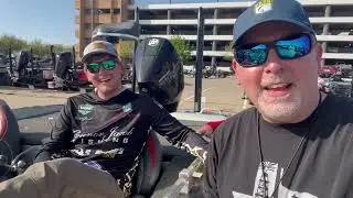 BassMaster Classic Pro giving me the GPS spots on Ray Roberts 2025