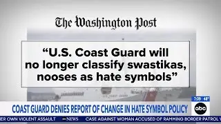 Coast Guard denies report of change in hate symbol policy