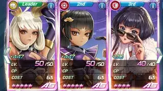 LADY TEAM ONLY (ORIGINAL ZERO, CLONE ZERO, LADY BIG) VS OMEGA RUGAL - GUILD RAID - KOF ALL STAR