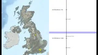 The growth of parkrun UK (in 60 seconds)