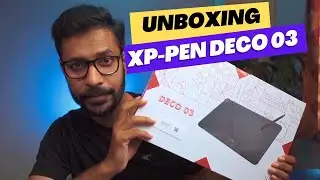 XP-Pen Deco 03 Unboxing & First Look | Wireless Graphics Tablet Setup Guide