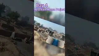 My Dream Home Project day 4 construction and development working design architecture