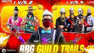 🙂1V2 KOTTU GUILD ENTRY PATTU 😍FREE FIRE TELUGU -- RAJU BHAI IS LIVE -- TELUGU GAMING LIVE # RBG