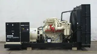 Kohler 800REOZDE 750 kW diesel generator, MTU 12V2000 EPA Tier 2 eng, 2 Hrs, Yr 2013 - CSDG # 4399