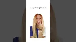 Normalize weird laughs 😌