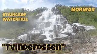 TVINDEFOSSEN, the waterfall of youth according to some myths, Voss in Norway.