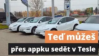 Za chv&iacute;li může&scaron; sedět v Tesle. Zadarmo přes appku hodinov&aacute; bezobslužn&aacute; testovac&iacute; j&iacute;zda.