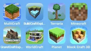MultiCraft, Build Craft, Terraria, Minecraft, Grand Craft Exploration, World Craft, Block Craft 3D