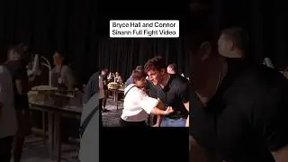 BRYCE HALL PUNCHES CONNOR SINANN!