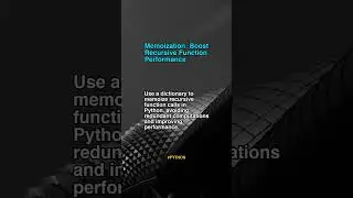 Memoization Boost Recursive Fu