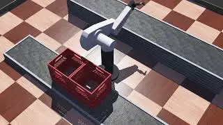 Webots Arm Robot Simulation using Python