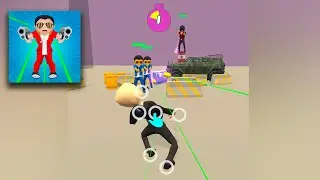 Dodge Bullet Master - Gameplay Walkthrough (iOS, Android)