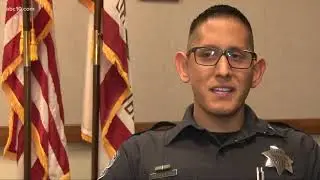 Modesto officer back to work 1 year after horrific car crash