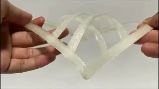 Elastic Geodesic Grids 202211: from concept to 3D printed single piece