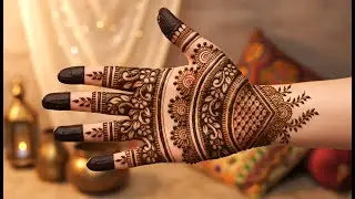 Floral Jaali Fronthand Mehndi Design #mehndi #viral  #floralmehndi #bridalmehndi #trending #viral