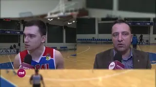 KO&Scaron;ARKA - 1. ML RS, 16. kolo / Kozara vs Borac 64:74 / N.Ignjatić i O.Putnik - IZJAVE