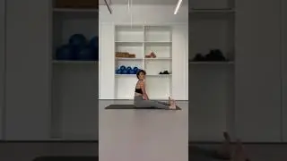 EJERCICIO THE SAW. Tutorial Expr&eacute;s de Pilates.