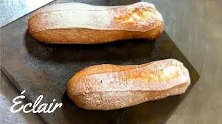 失敗しない基本のエクレアの作り方｜プロ配合で作るシュー生地