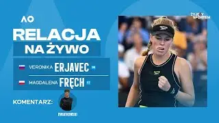 🔴AUSTRALIAN OPEN 2026: MAGDALENA FRĘCH vs. VERONIKA ERJAVEC | WTA TENNIS RELACJA LIVE STREAM