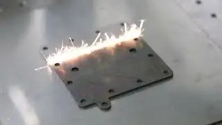 500W pulsed laser cleaning - aluminum plate oxide cleaning #laser cleaning