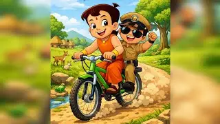 Chhota Bheem little Singham drawing/Chhota Bheem Tamil/how to draw Chhota Bheem #drawingforkids#art