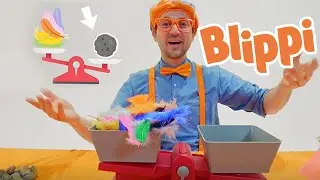 Что весит больше с Блиппи | Образовательные видео для детей