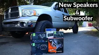 New Cummins Gets Custom Sub and Speakers!