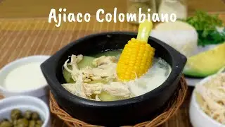 Como hacer el Ajiaco Santafereño |  Receta Ajiaco Tradicional Colombiano