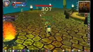 Von einem High mage im lvl50ger Abby gelvlt werden[Fiesta online]Full HD