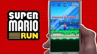 SUPER MARIO RUN DEMO GAMEPLAY