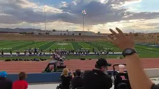 8/28/2025 Part game El Paso TX Freshman Burges Mustangs vs. Pebble Hills Spartans.