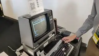 Vintage Computer Festival West 2025 TRS-80 Software Exhibit #trs80 #vintagecomputer