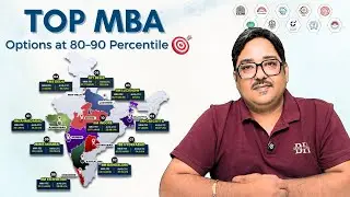 Best MBA Options at 80–90 Percentile | College List, Fees, Placements 2025 ✅