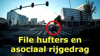 Avondspits: File hufters en asociaal rijgedrag