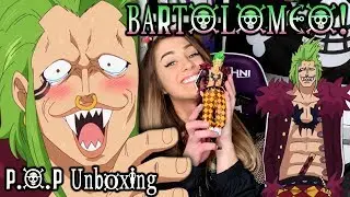 ONE PIECE Portrait of Pirates: BARTOLOMEO Figure UNBOXING/REVIEW!