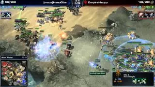 Starcraft 2 - EMS Spring Grand Final - Team Empire vs mouz - Round 3 - Happy vs HasuObs - Game 2