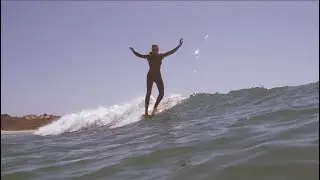 Goodbye - Longboard surfing in Alentejo, Portugal.