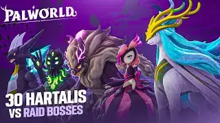 30 STRONGEST HARTALIS VS ALL ULTRA RAID BOSS PALWORLD