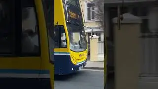 EV100 on 7 to brides glen Luas at George&rsquo;s street lower