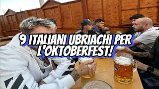 Un gruppo di amici ubriachi all'Oktoberfest!