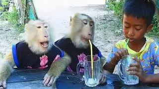 SokYaa Make Funny Faces Drinking With Boy So Hilarious