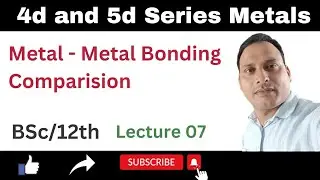 Metal Metal Bonding | Metal Metal Bonding Comparision | Chromium (II)acetate monohydrate